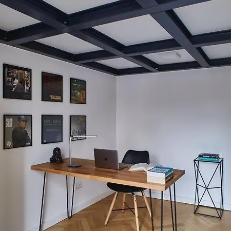 Stylish With Mezzanine And Balcony By Ecru Wwa60 Apartmán Varšava