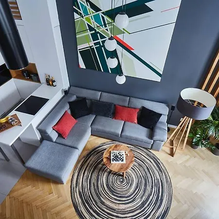 Lejlighed Stylish With Mezzanine And Balcony By Ecru Wwa60 *